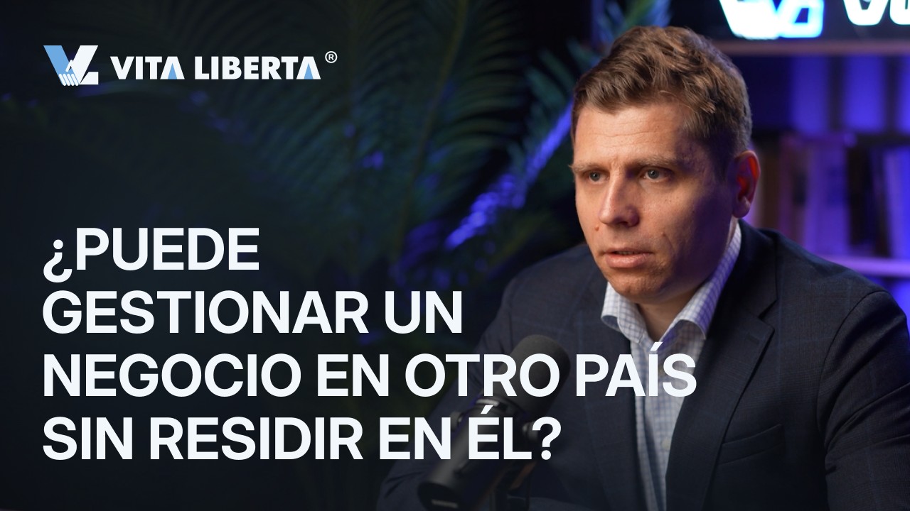¿Puede gestionar un negocio en otro país sin residir en él?