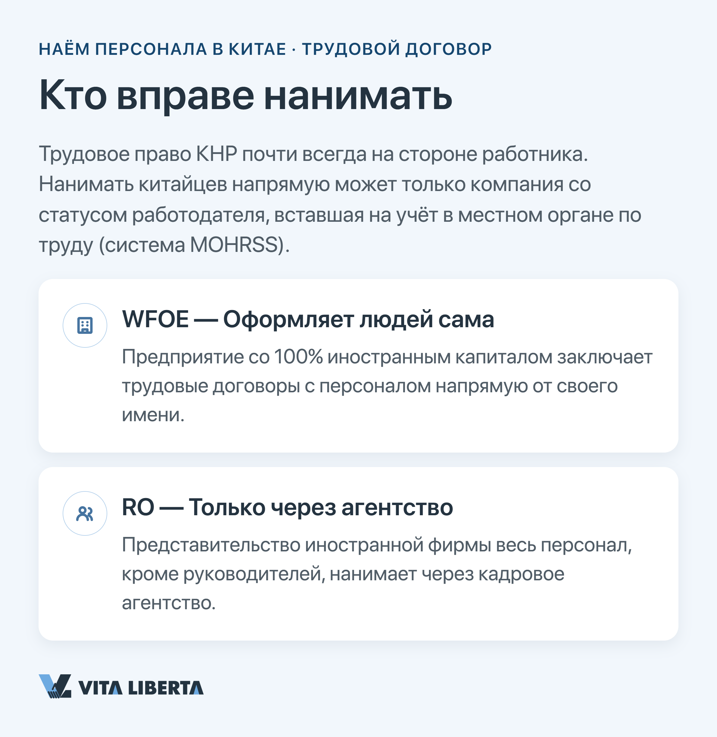 Работодатель оформляет трудовой договор с сотрудником в Китае и рассчитывает взносы на соцстрахование
