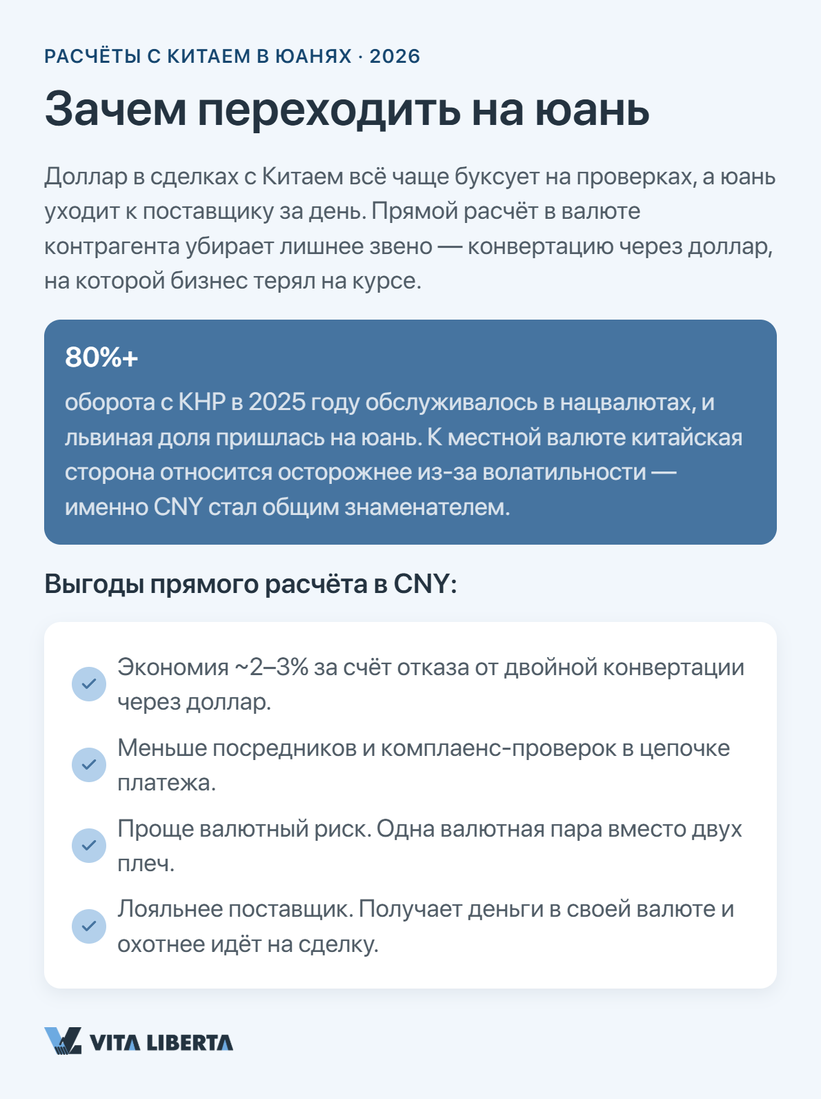 Бизнес переходит на расчёты в юанях CNY с китайскими партнёрами вместо доллара