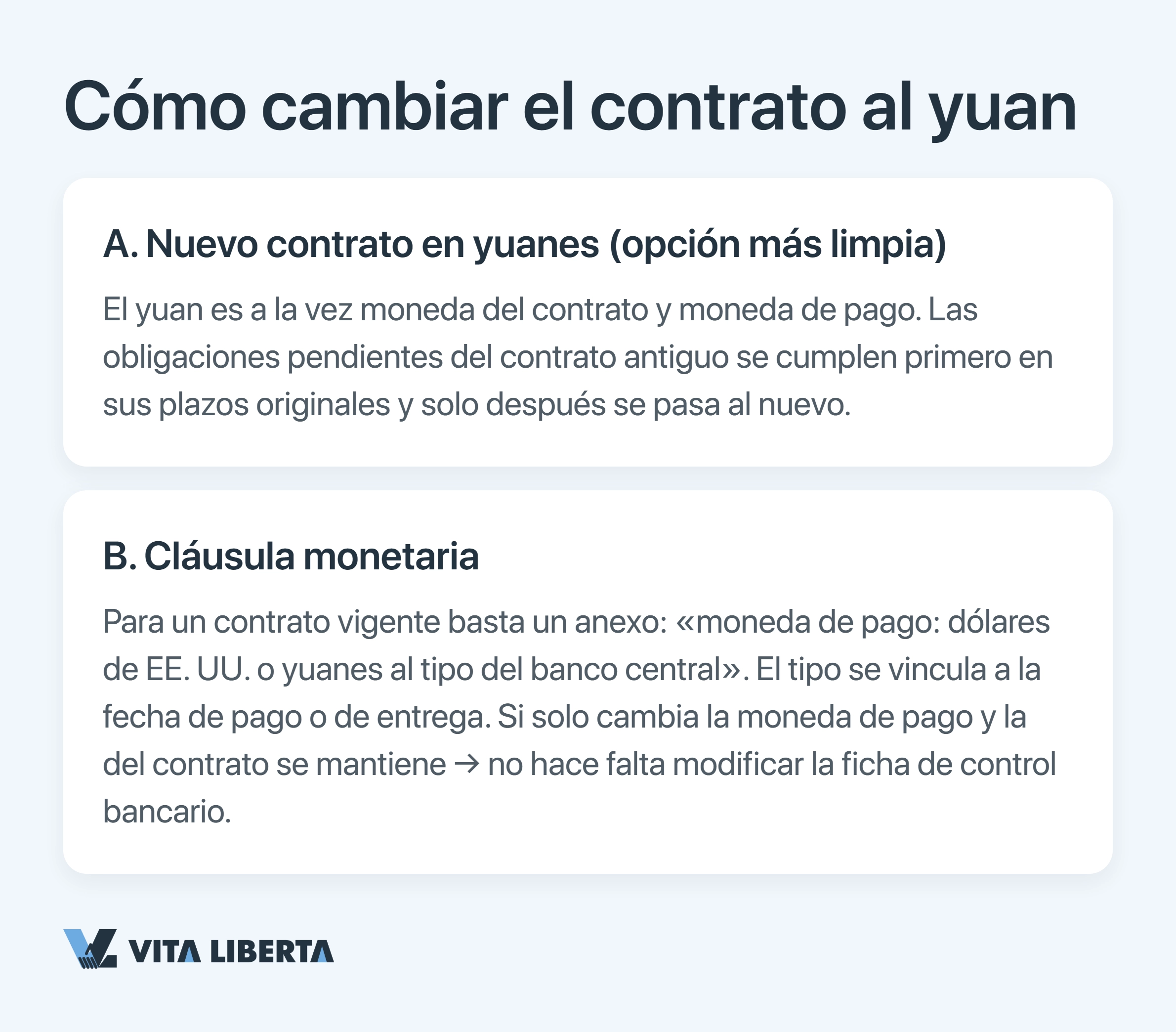 Empresa española paga a un proveedor chino en yuanes en lugar de dólares