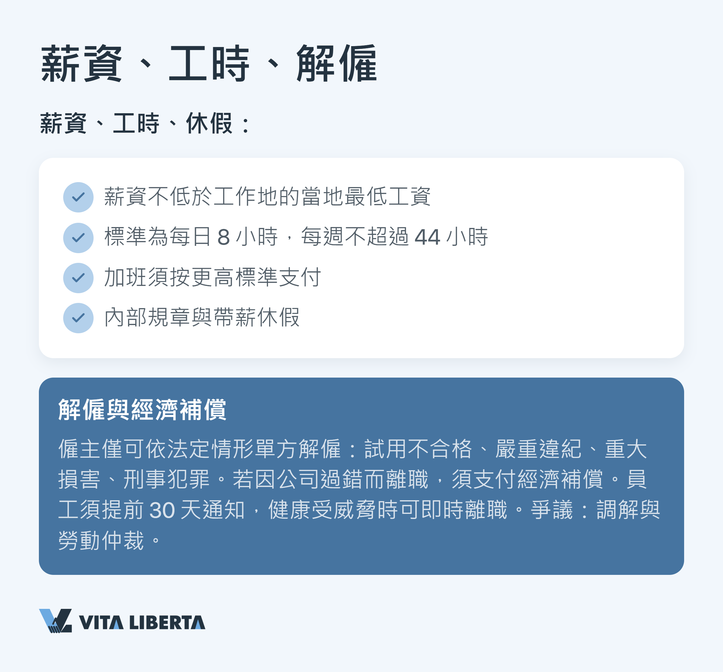 按合同期限劃分的內地試用期上限一覽表