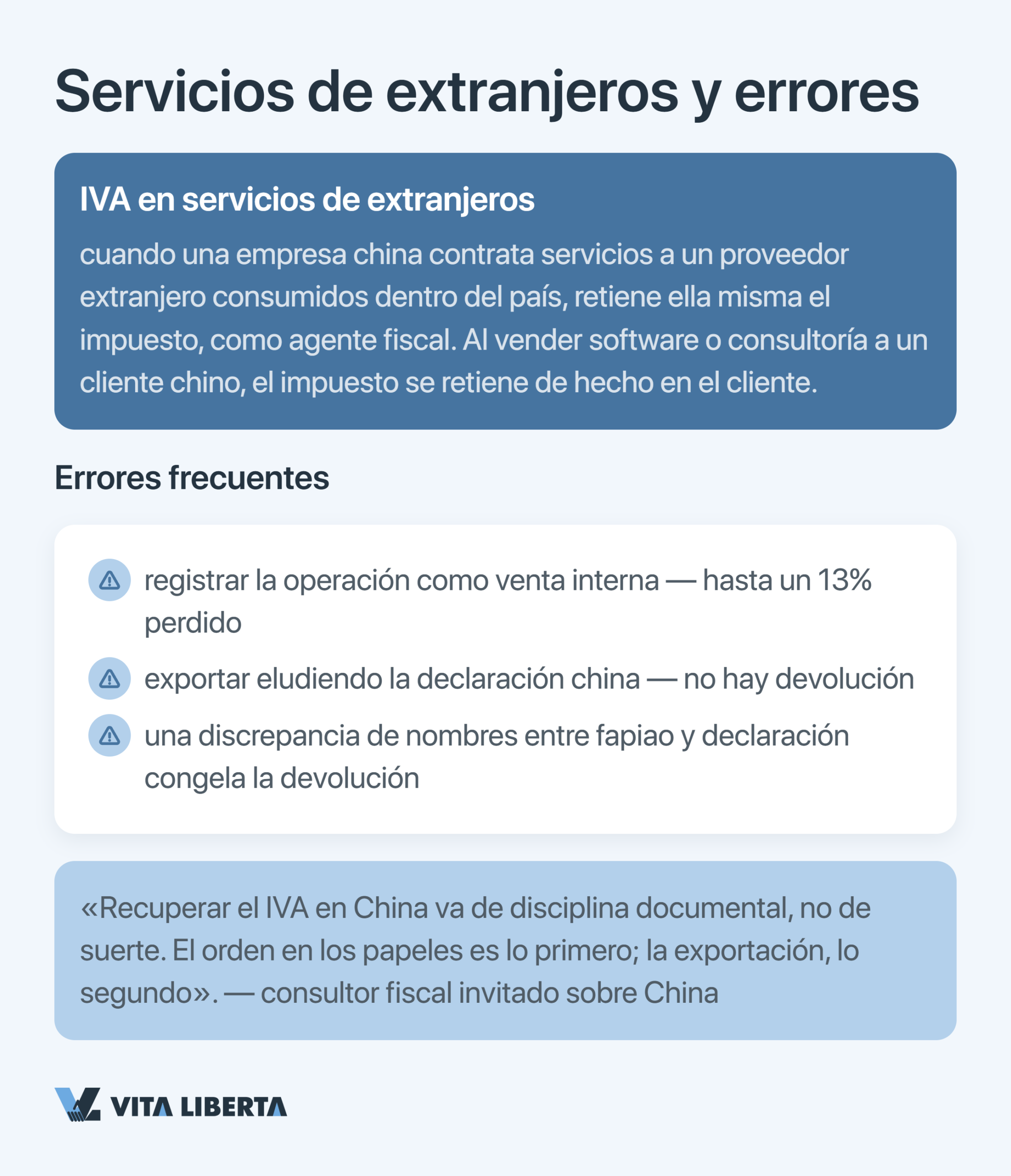 Cotejo de fapiao especial y declaración aduanera para solicitar la devolución del IVA