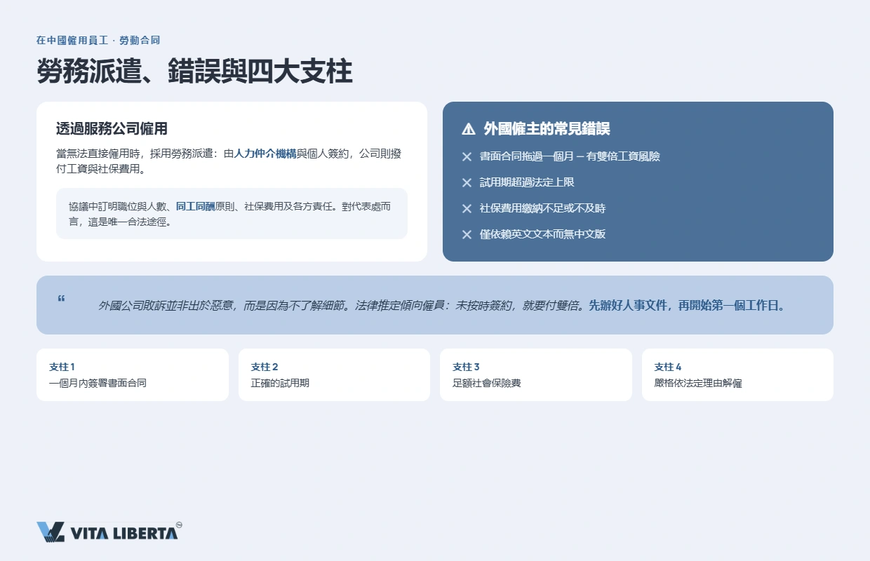 WFOE 與常駐代表機構:誰可在內地直接聘請員工
