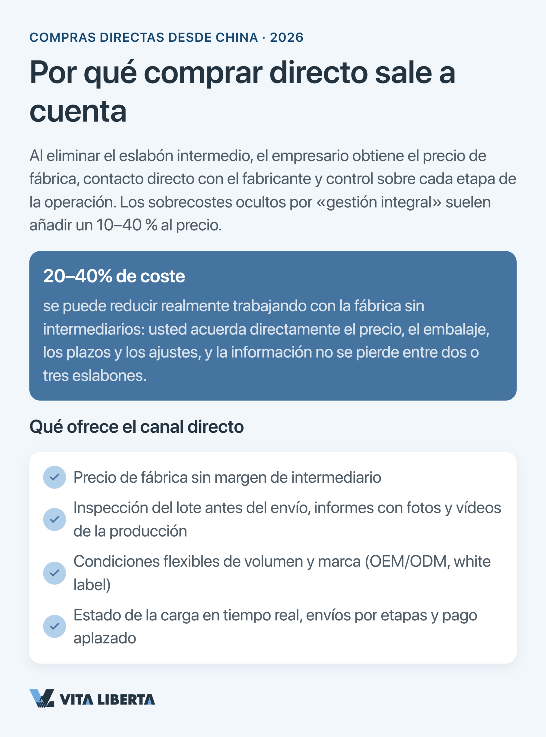 Esquema para importar directo de fábricas chinas sin intermediarios