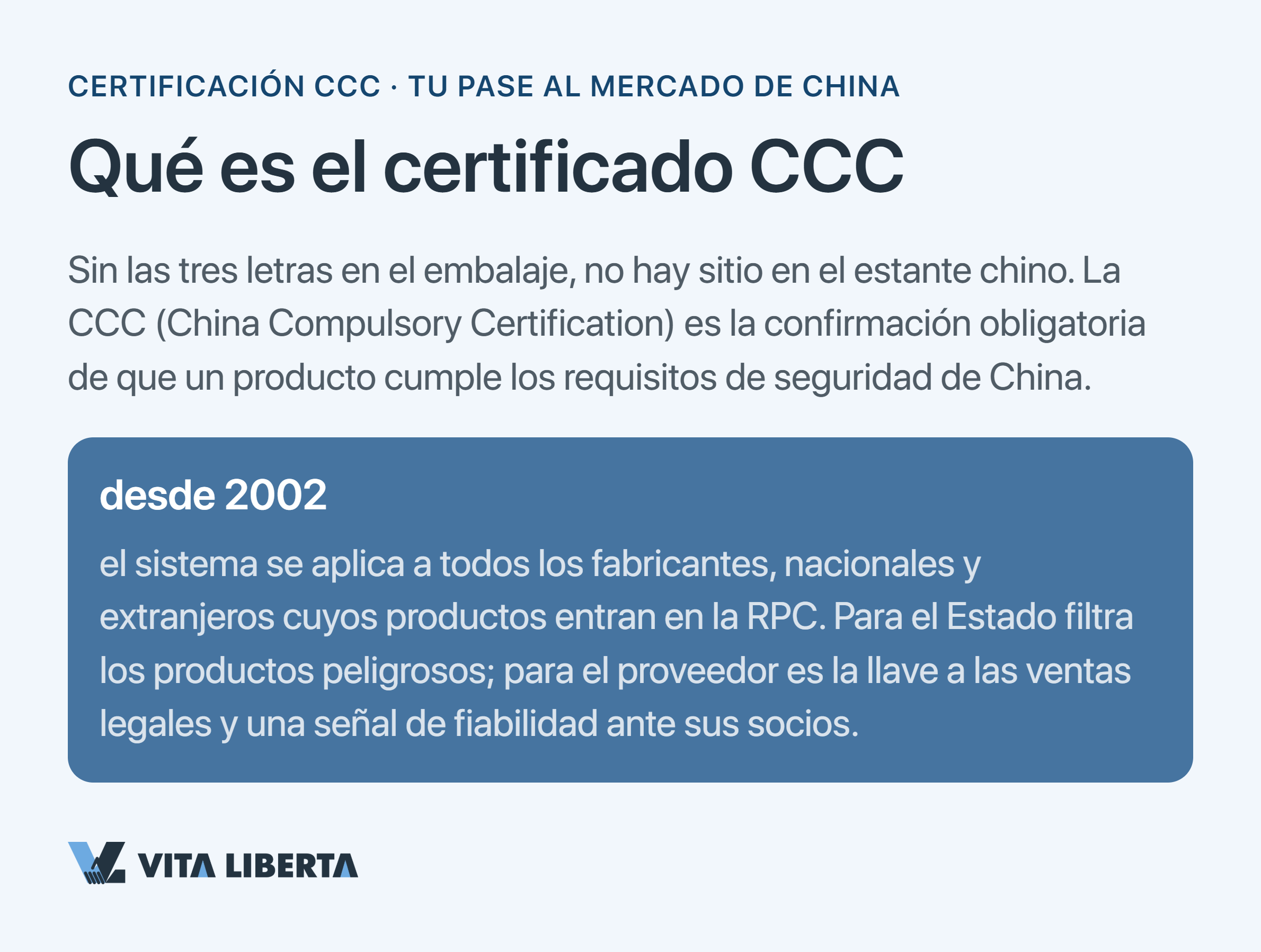 Etapas para obtener la certificación CCC y vender productos en China: solicitud, ensayos, auditoría, marcaje