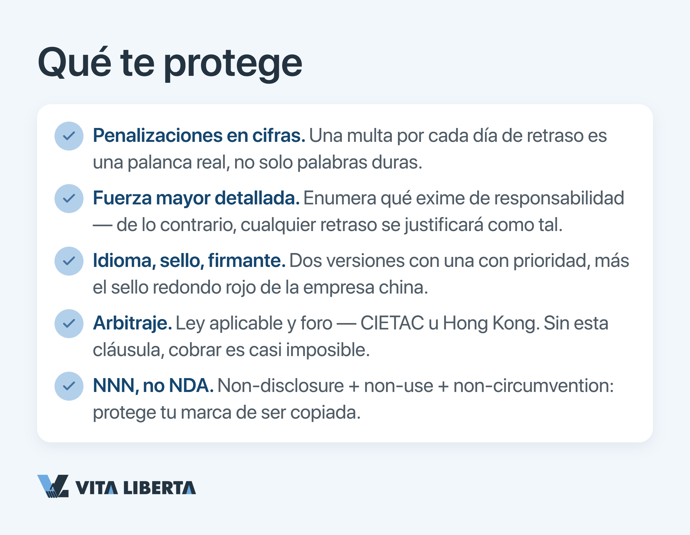 Tabla de Incoterms 2020 para un contrato de fabricación en China — de EXW a DDP