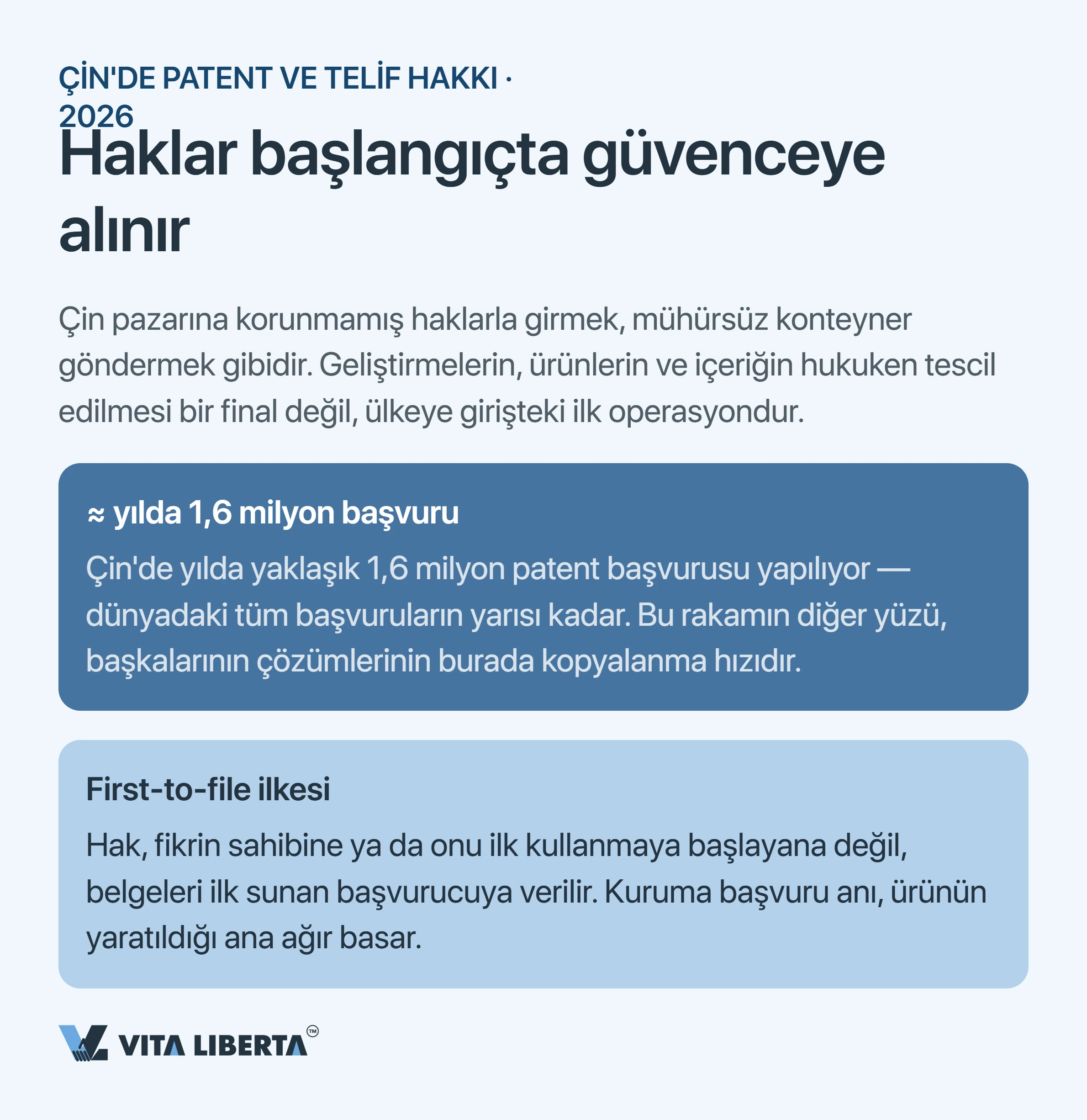 Çin'de fikri mülkiyet nasıl korunur: patent, marka ve telif hakları