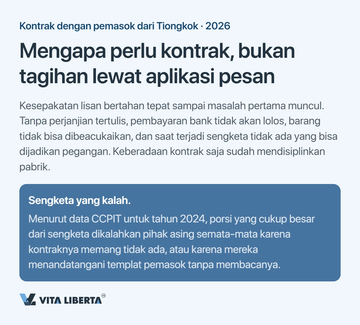 Kontrak dengan Supplier China: Apa yang Harus Ditulis agar Tidak Rugi