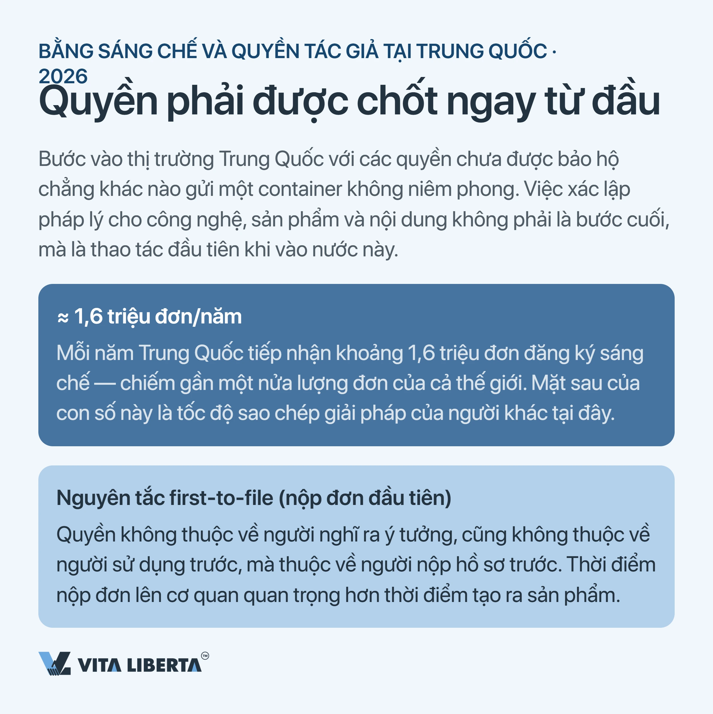 Bảo hộ sở hữu trí tuệ tại Trung Quốc: sáng chế, nhãn hiệu và bản quyền