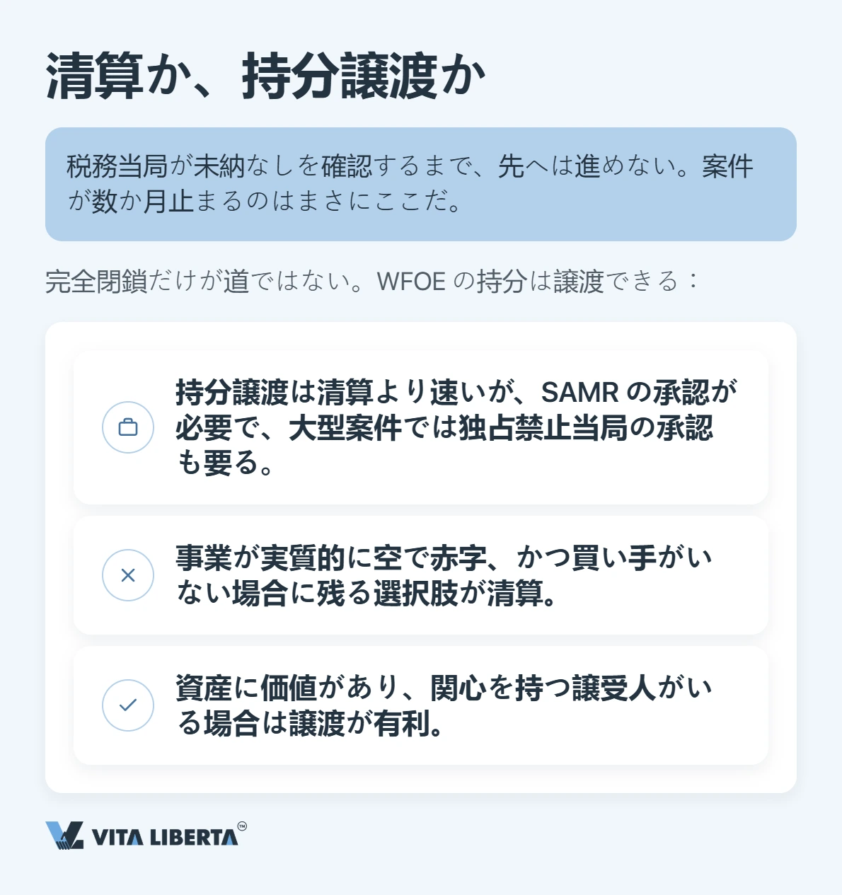 中国現地法人の清算手続き:流れと必要期間