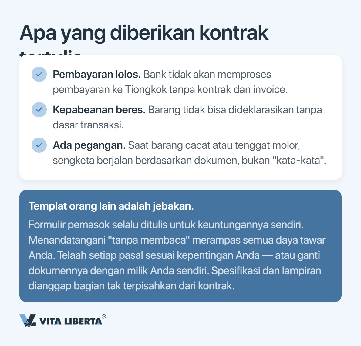Kontrak dengan Supplier China: Apa yang Harus Ditulis agar Tidak Rugi