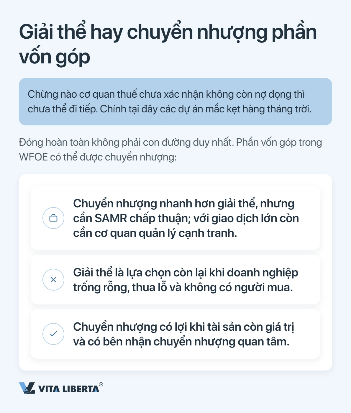 Giải thể công ty WFOE tại Trung Quốc: quy trình và thời gian