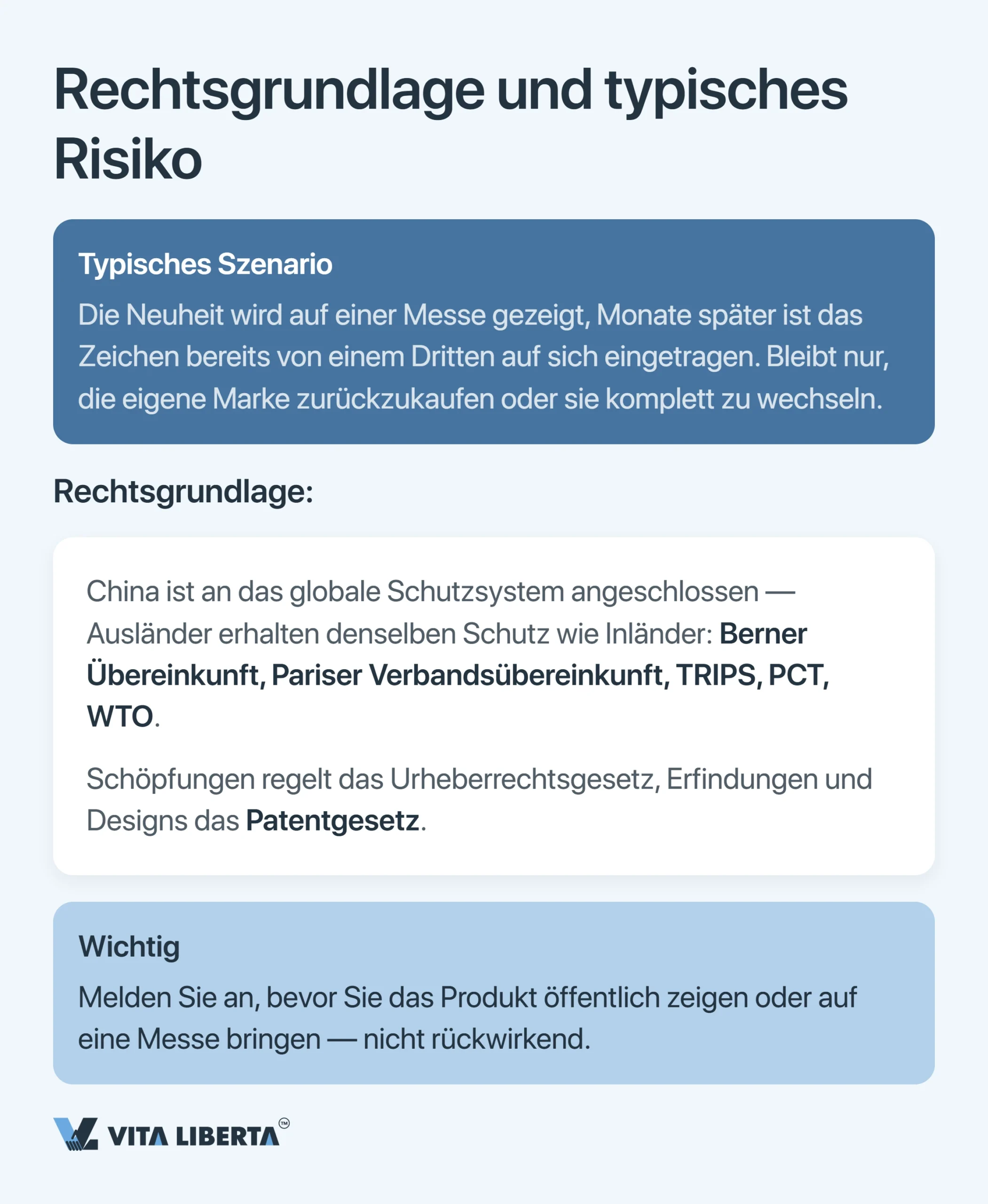 Geistiges Eigentum in China schützen: Patente, Marken und Urheberrecht