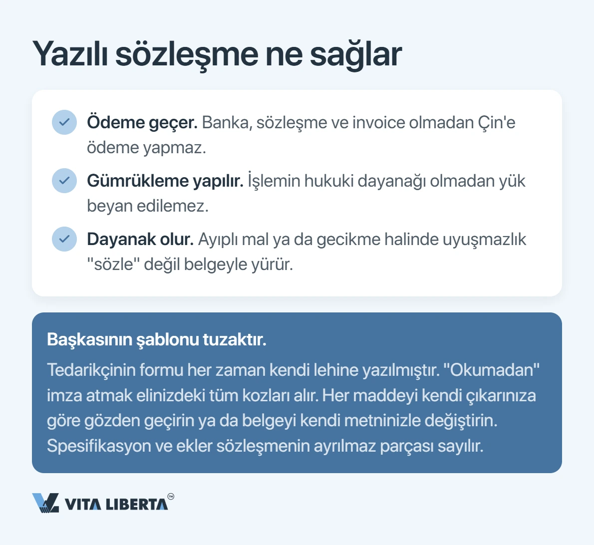Çinli Tedarikçi ile Sözleşme: Para Kaybetmemek İçin Neleri Yazmalısınız