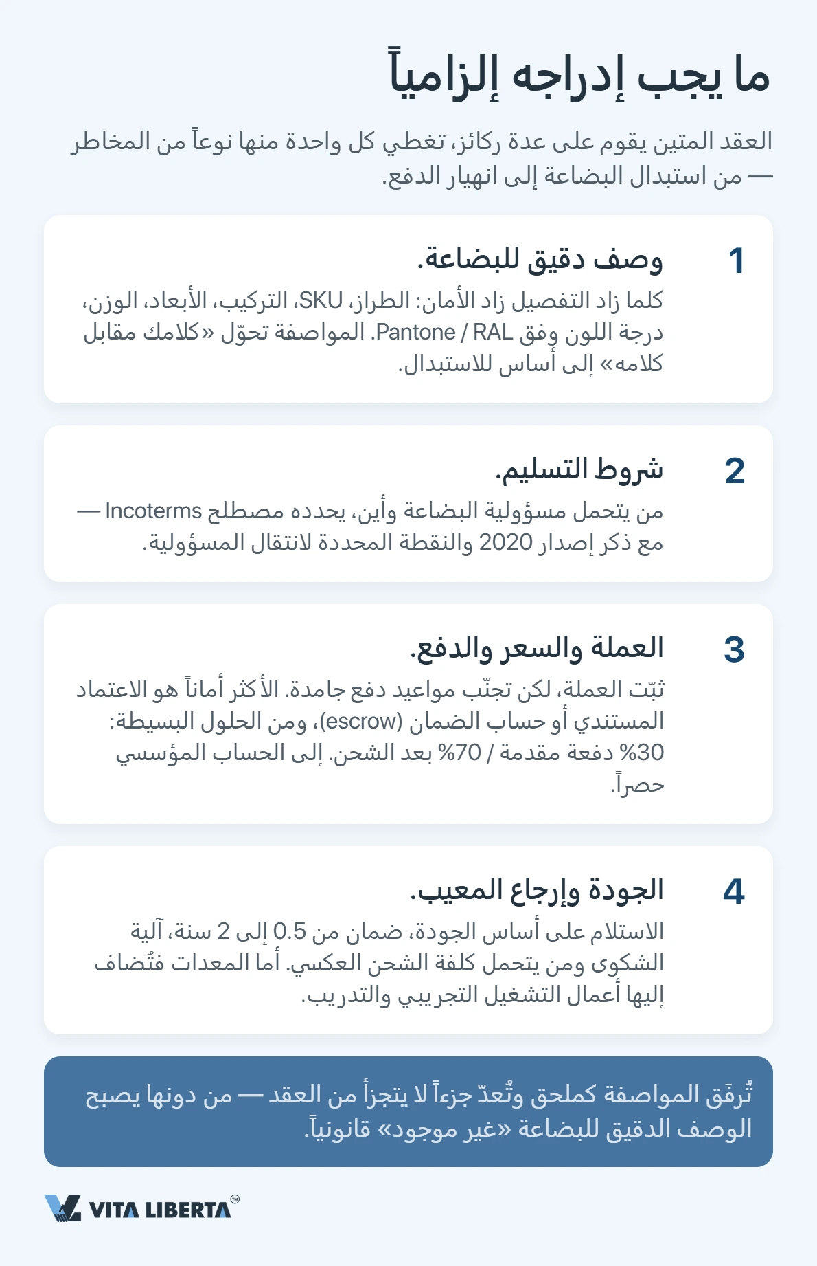 العقد مع المورد الصيني: ما يجب كتابته حتى لا تخسر أموالك
