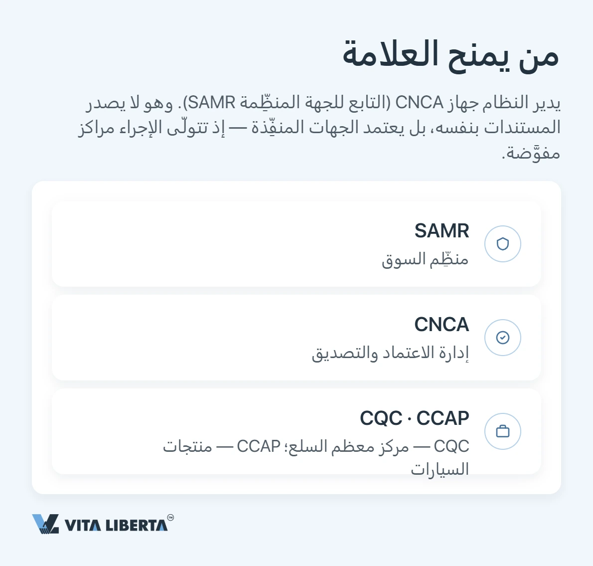 شهادة CCC: بوابة منتجاتكم إلى السوق الصينية