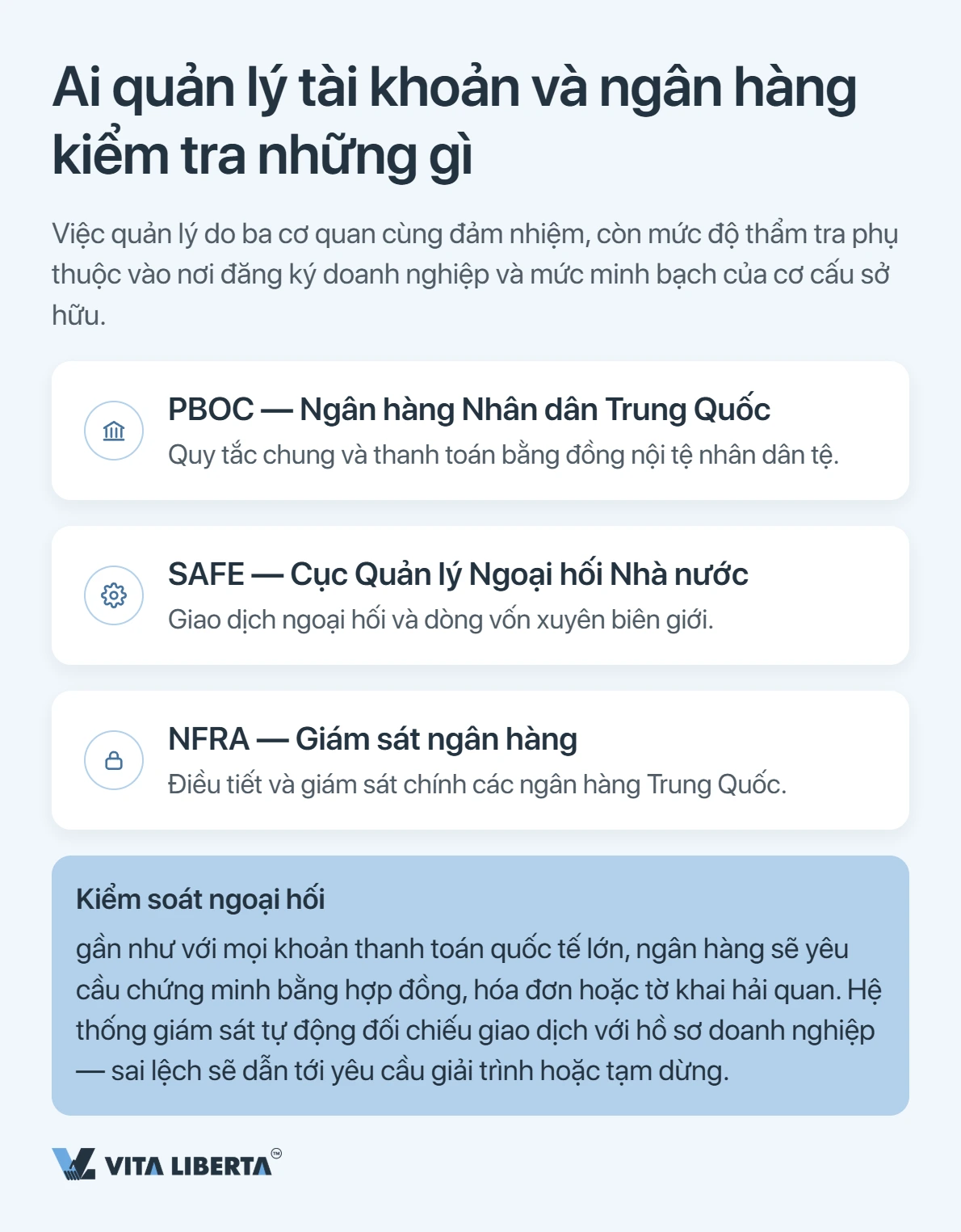 Mở tài khoản ngân hàng công ty tại Trung Quốc: ngân hàng thực sự xét những gì