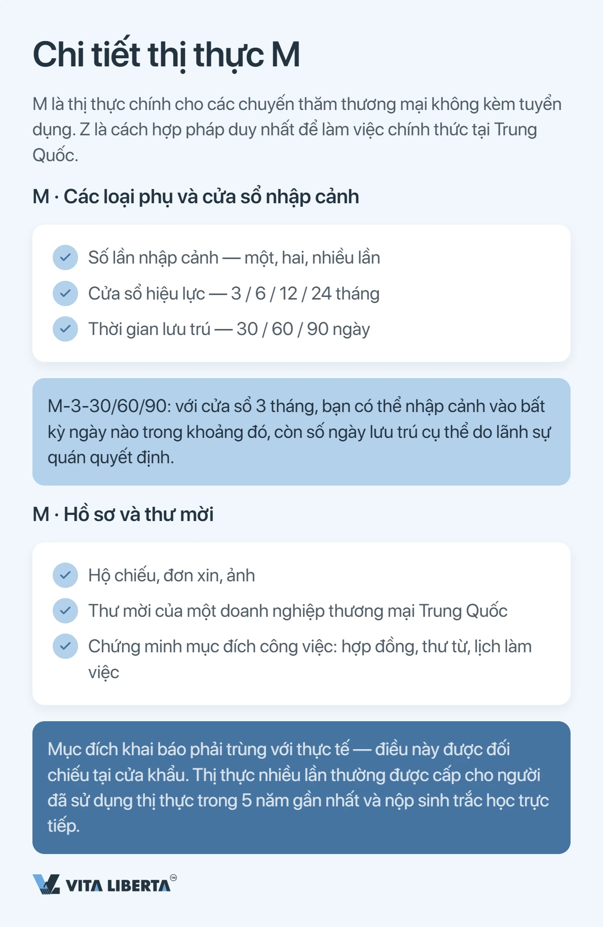 Visa Trung Quốc: M, Z hay R — doanh nghiệp nên chọn loại nào