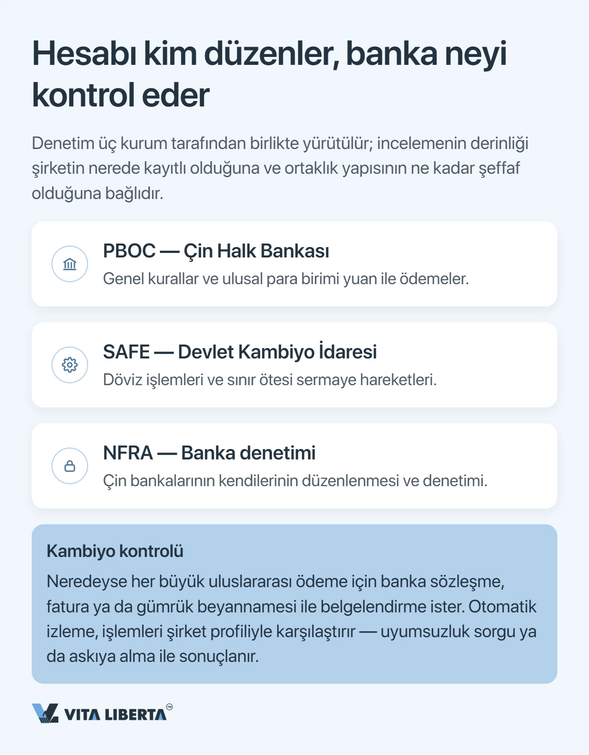 Çin'de şirket banka hesabı açma: bankalar gerçekte neye bakıyor