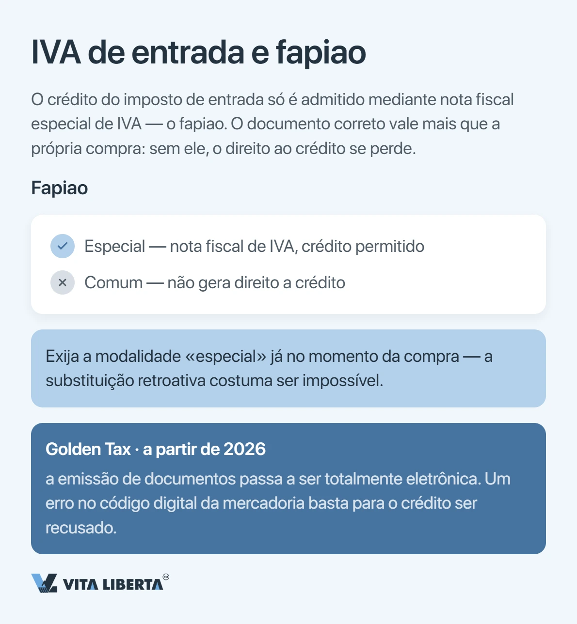 VAT da China: alíquotas e restituição para quem compra do fornecedor chinês