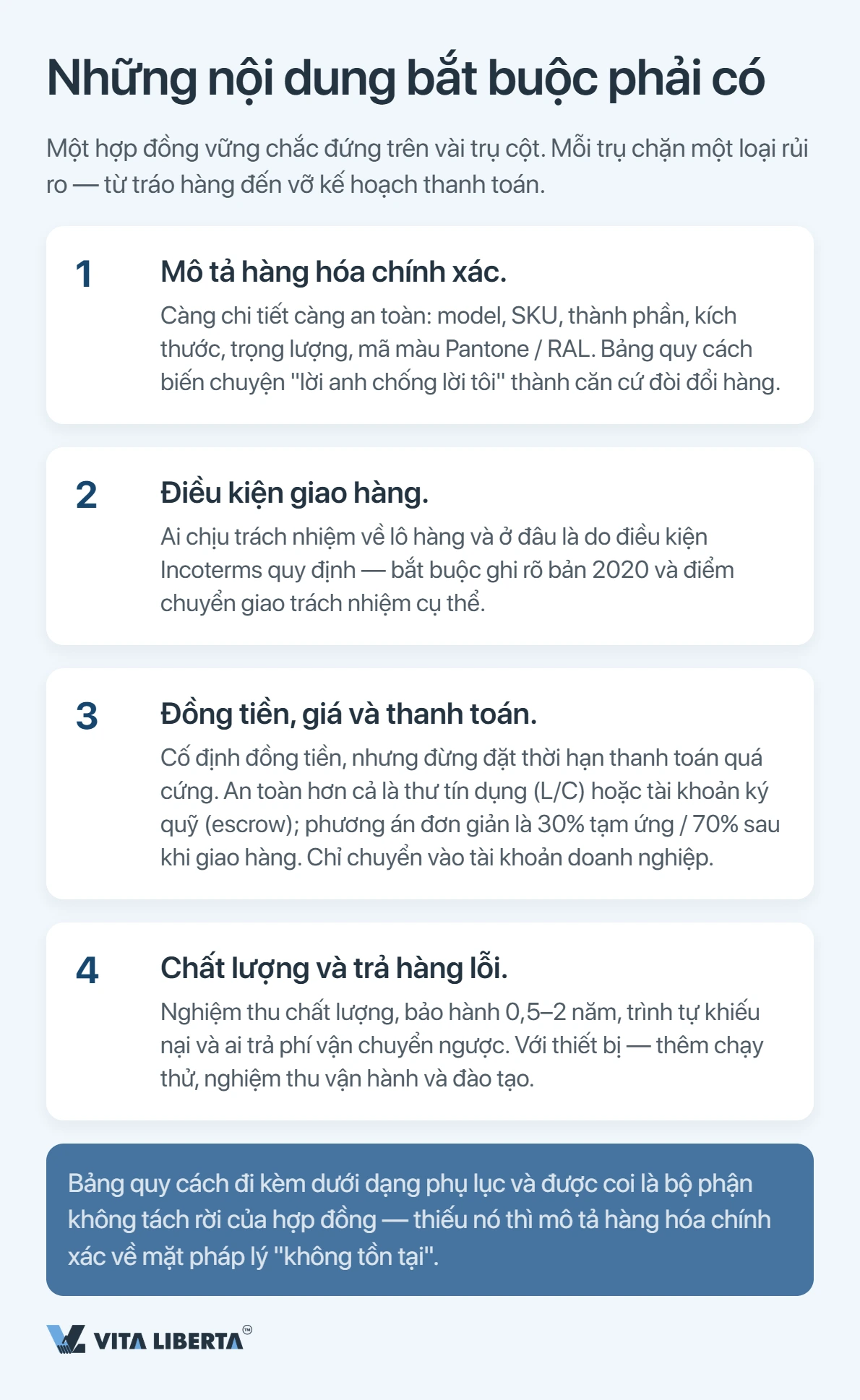 Hợp đồng với nhà cung cấp Trung Quốc: viết rõ những gì để không mất tiền