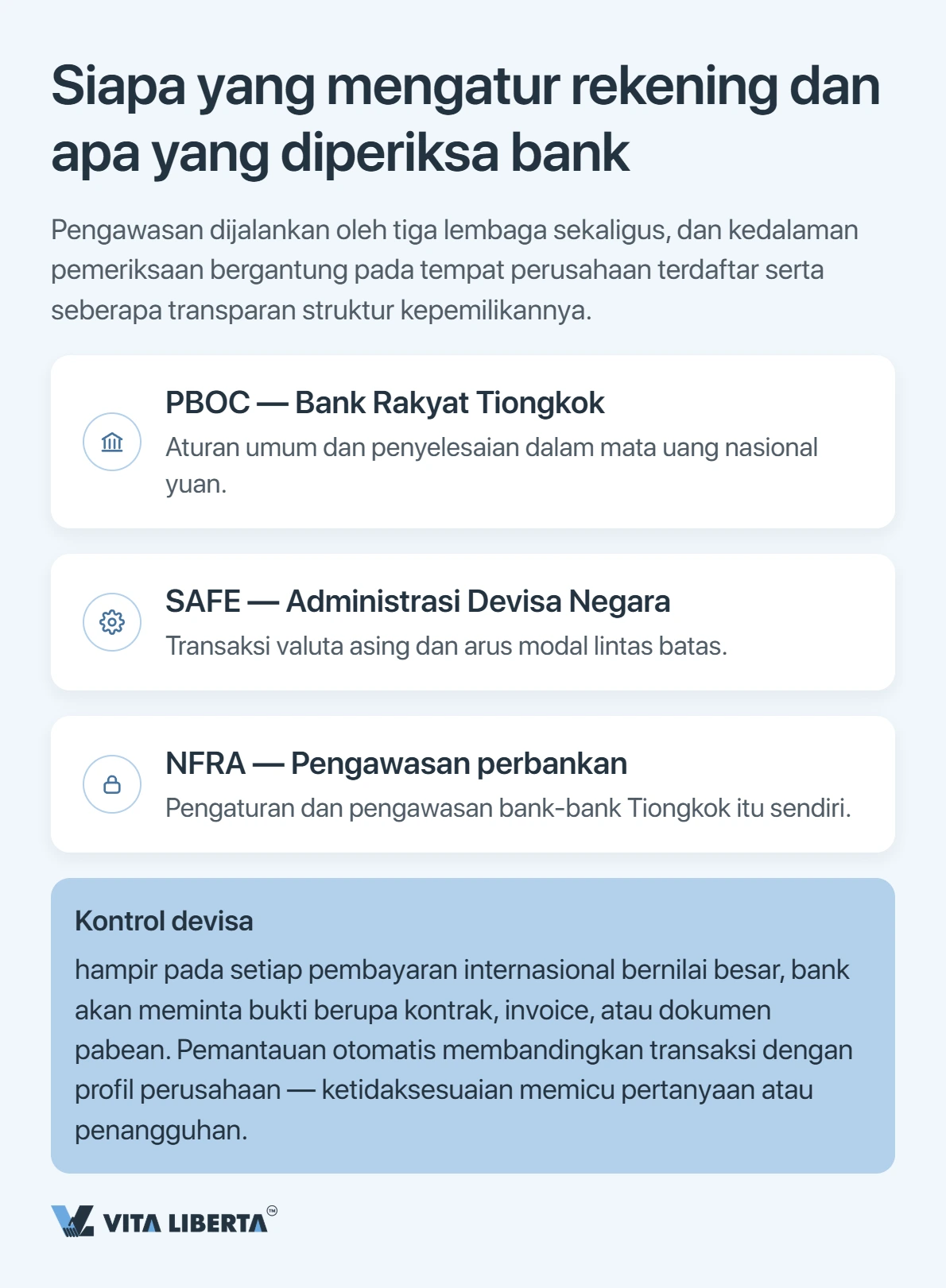 Membuka rekening bank perusahaan di China: apa yang sebenarnya diperiksa bank