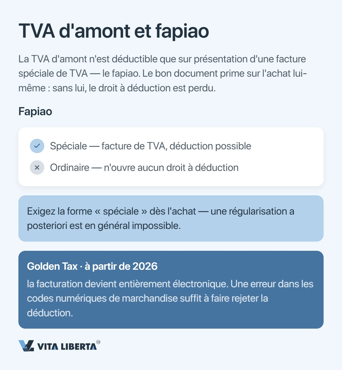 TVA en Chine : taux et remboursement à l'exportation