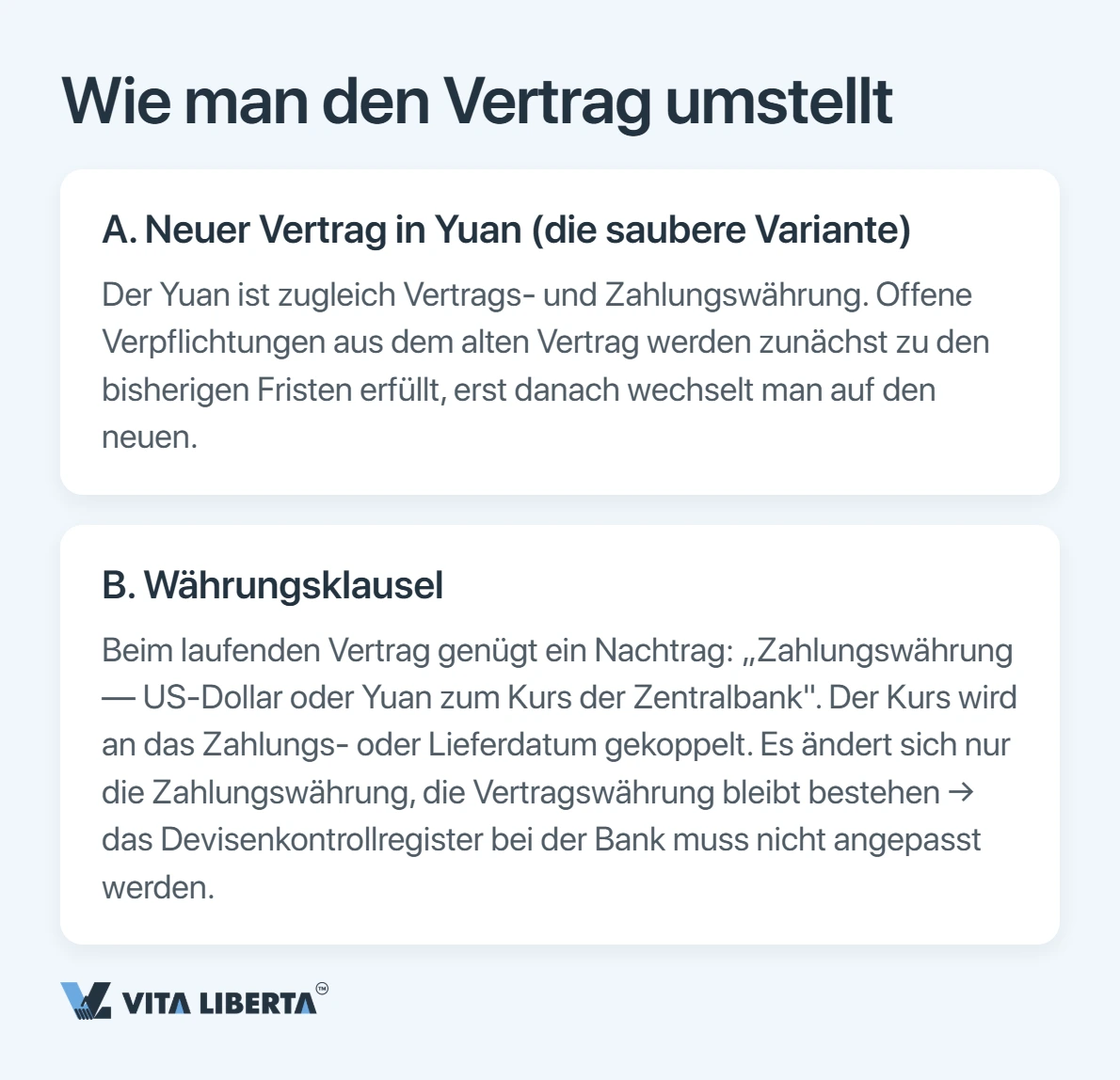 Chinesische Lieferanten direkt in Yuan bezahlen