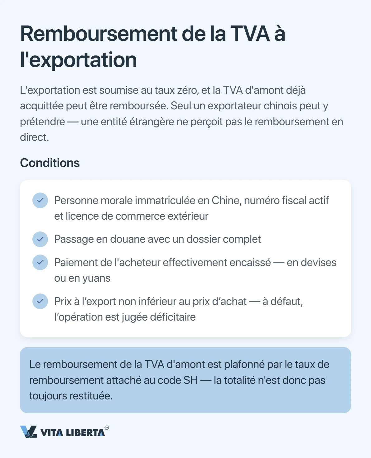 TVA en Chine : taux et remboursement à l'exportation