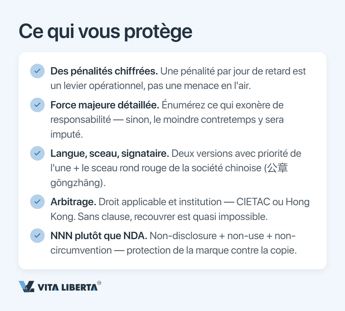 Contrat avec un fournisseur chinois : ce qu'il faut écrire pour ne pas perdre d'argent