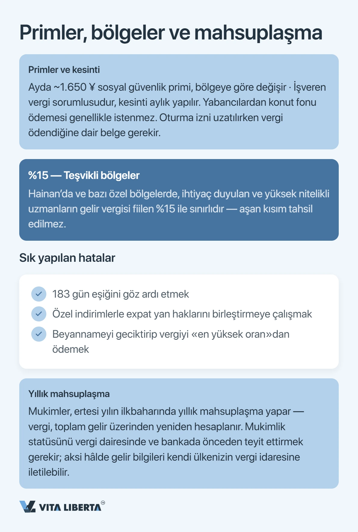 Çin'de bir yabancı ne kadar gelir vergisi öder?