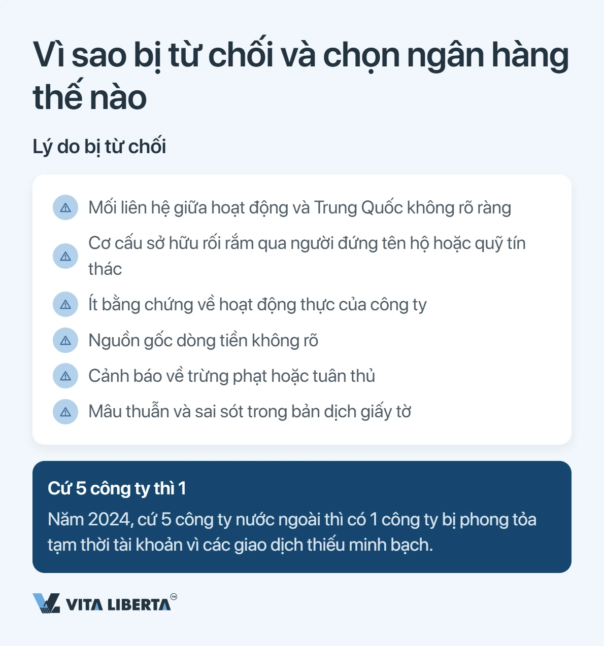 Mở tài khoản ngân hàng công ty tại Trung Quốc: ngân hàng thực sự xét những gì