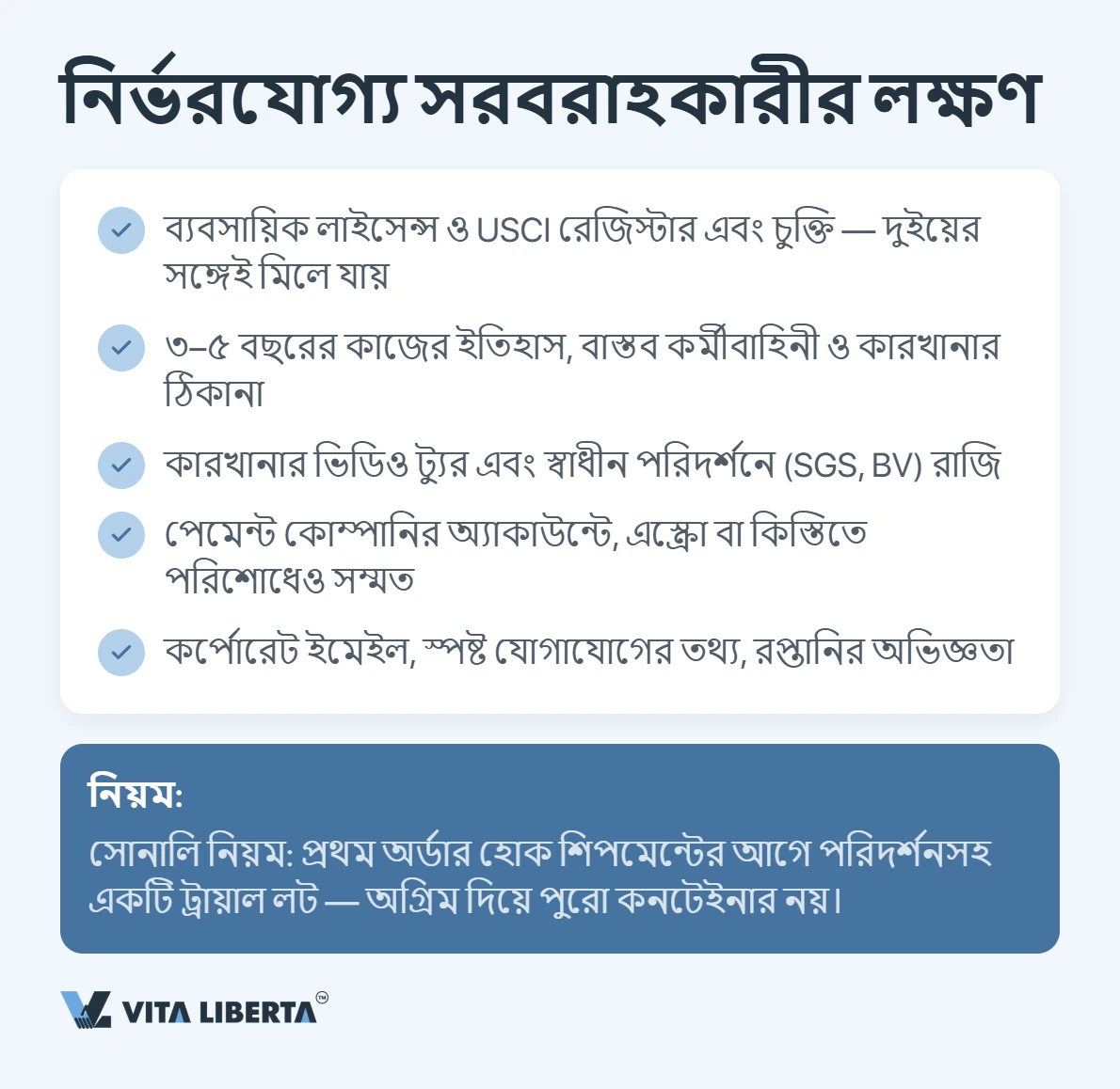 টাকা পাঠানোর আগে আমদানিকারক চীনা সাপ্লায়ারের বিজনেস লাইসেন্স ও ১৮ অঙ্কের কোড NECIPS নথির সঙ্গে মিলিয়ে দেখছেন