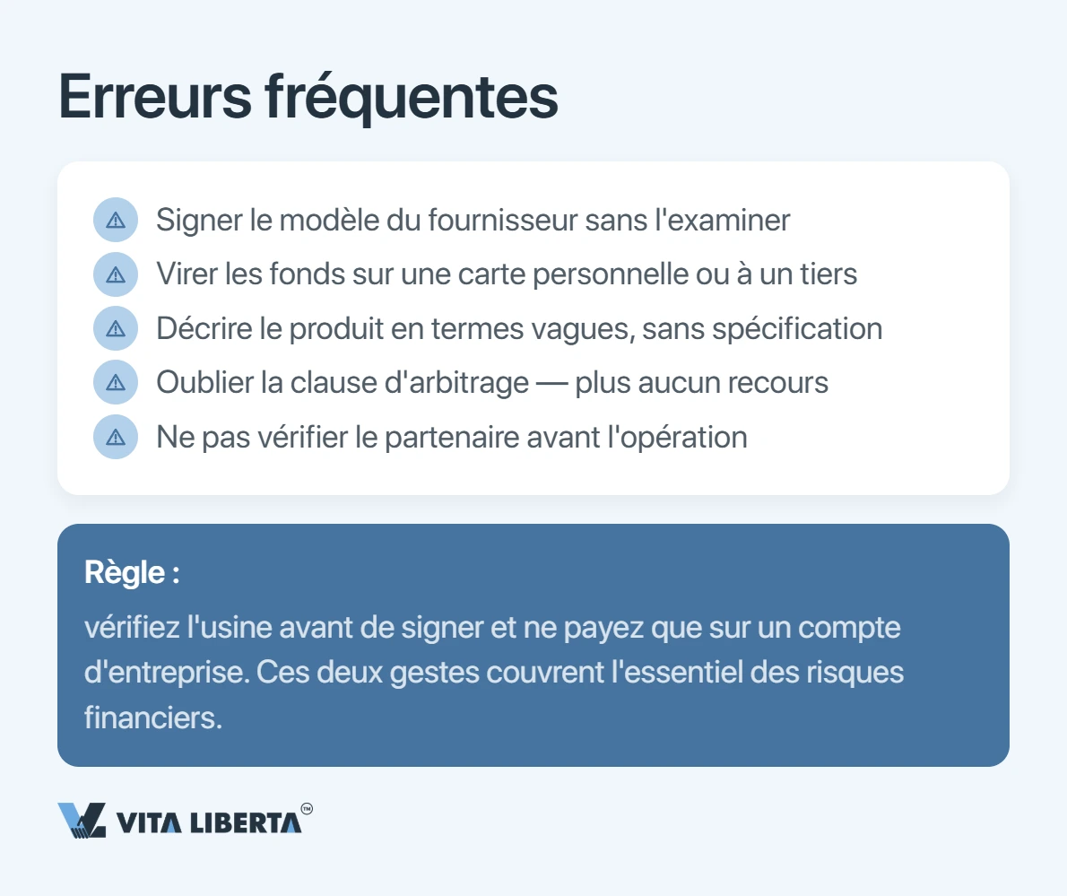 Contrat avec un fournisseur chinois : ce qu'il faut écrire pour ne pas perdre d'argent