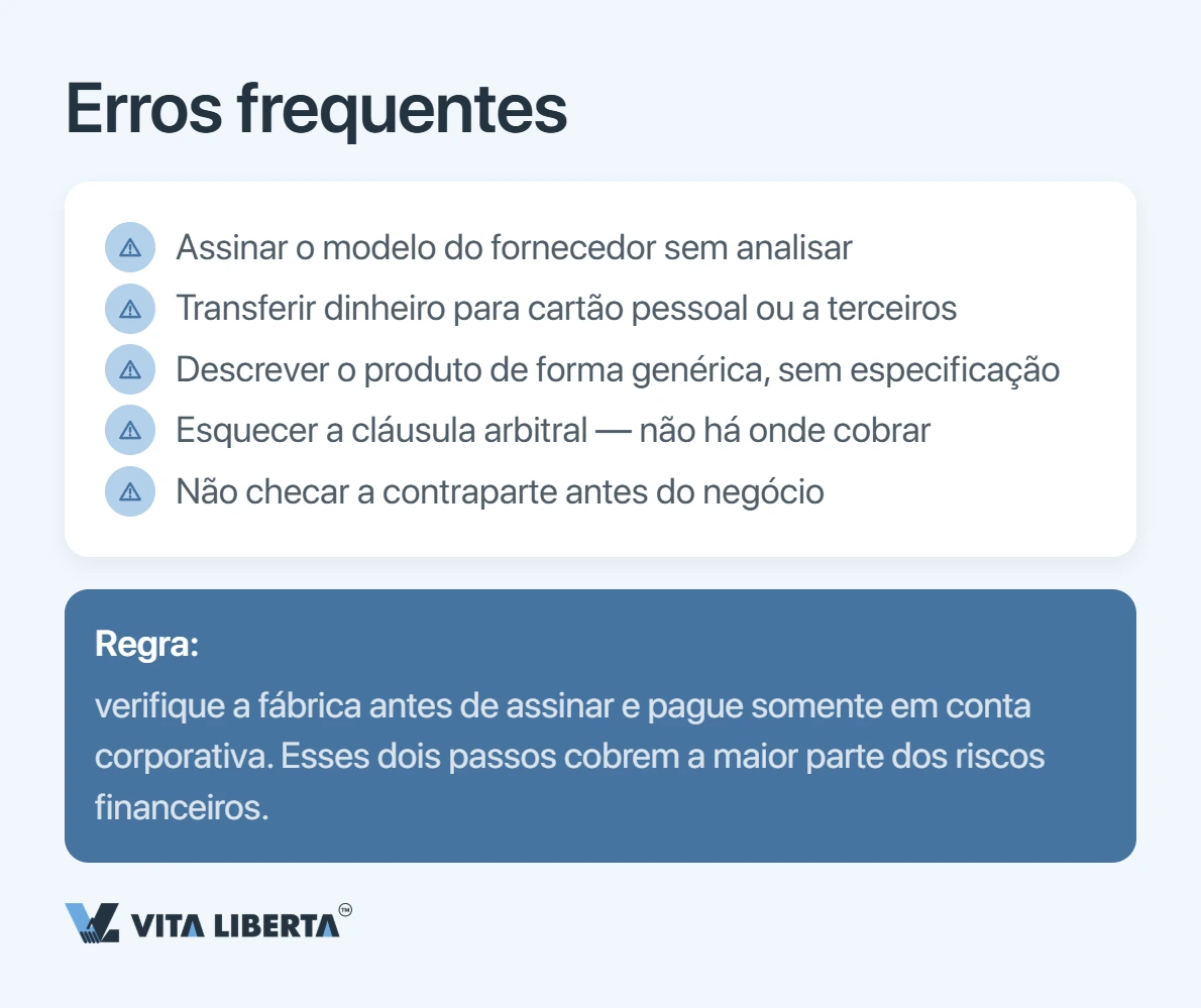 Contrato com fornecedor chinês: o que colocar no papel para não perder dinheiro