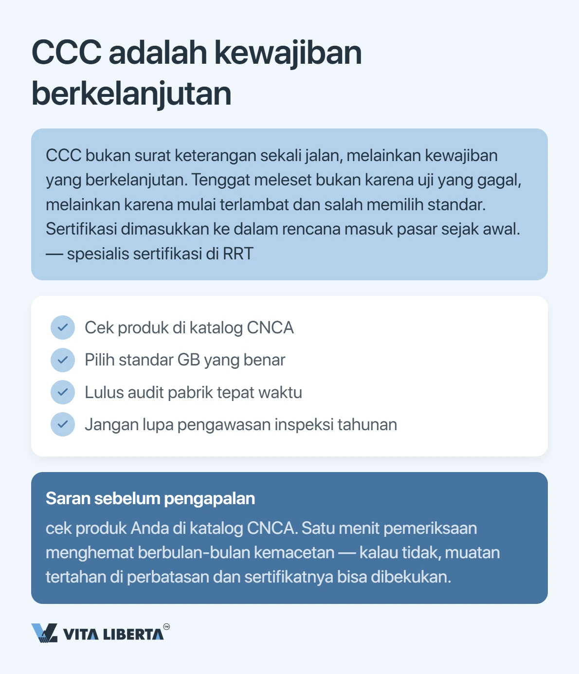 Sertifikasi CCC: Kunci Masuk Produk Anda ke Pasar Tiongkok