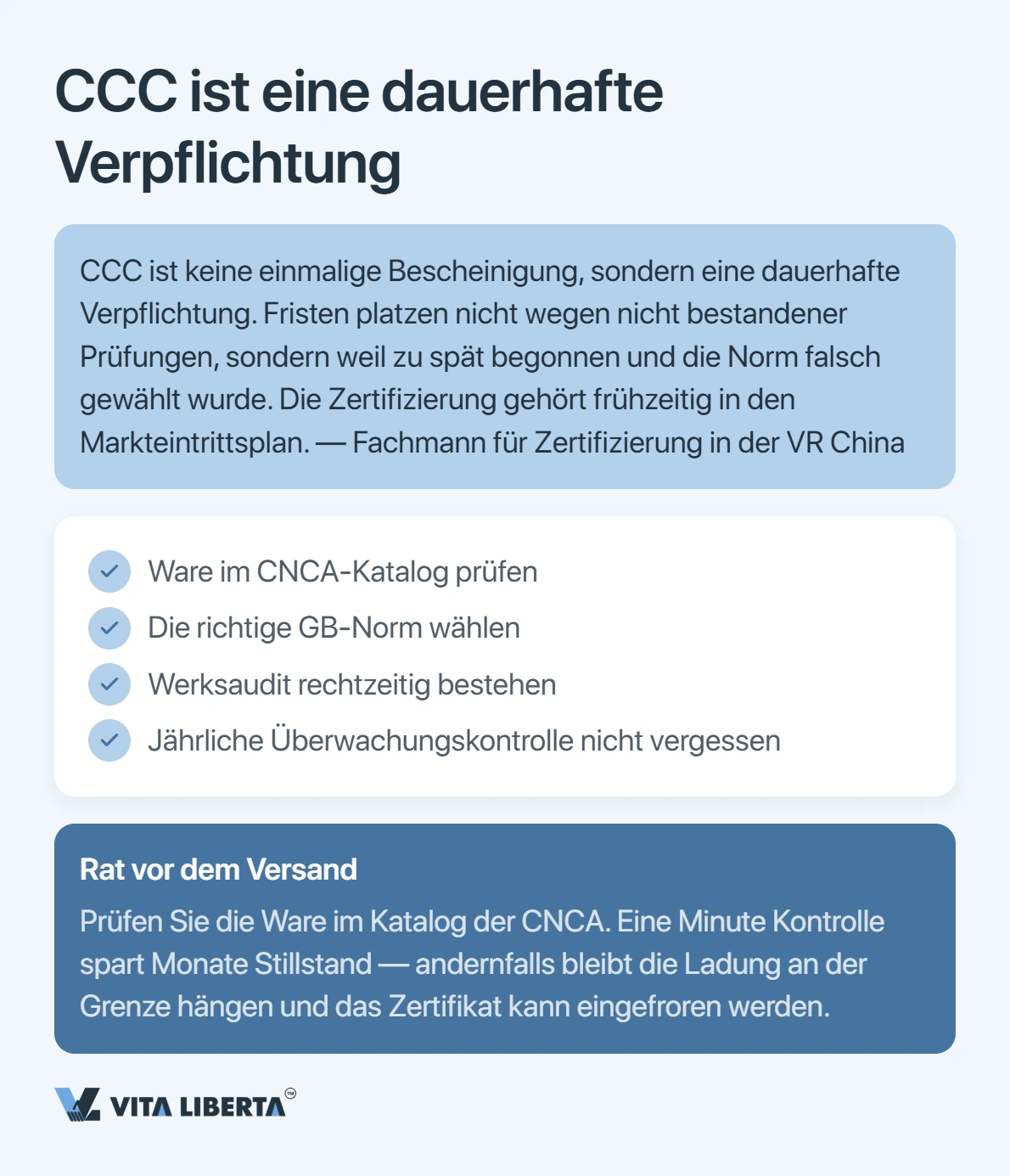 CCC-Zertifizierung: die Eintrittskarte für Ihre Produkte in den chinesischen Markt
