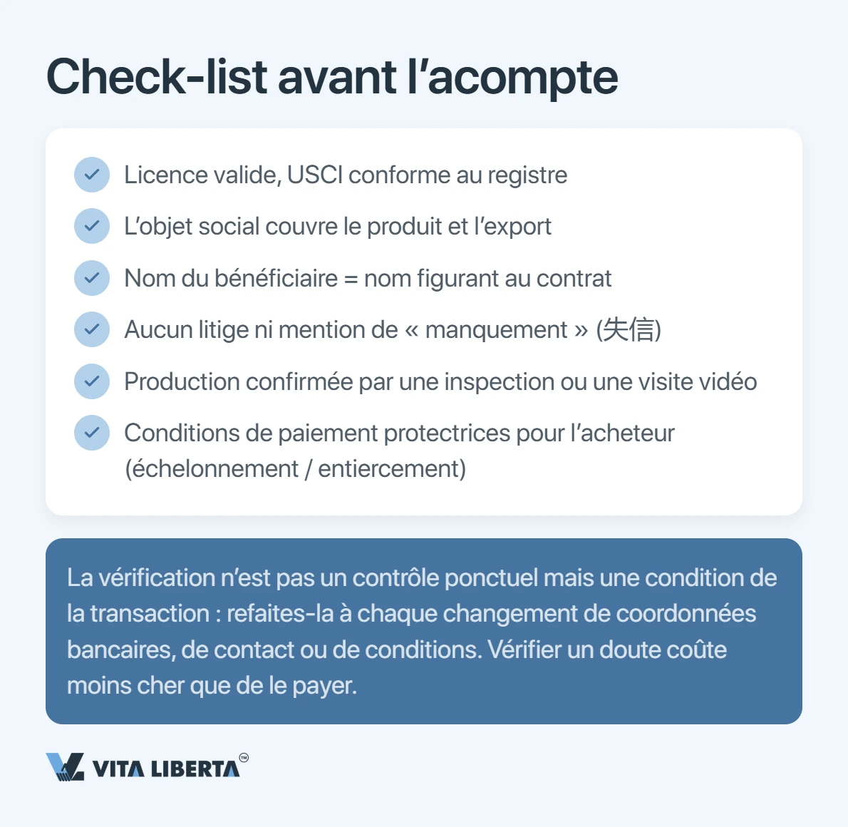 Signaux d'alerte distinguant un véritable fabricant chinois d'une société écran ou d'un négociant