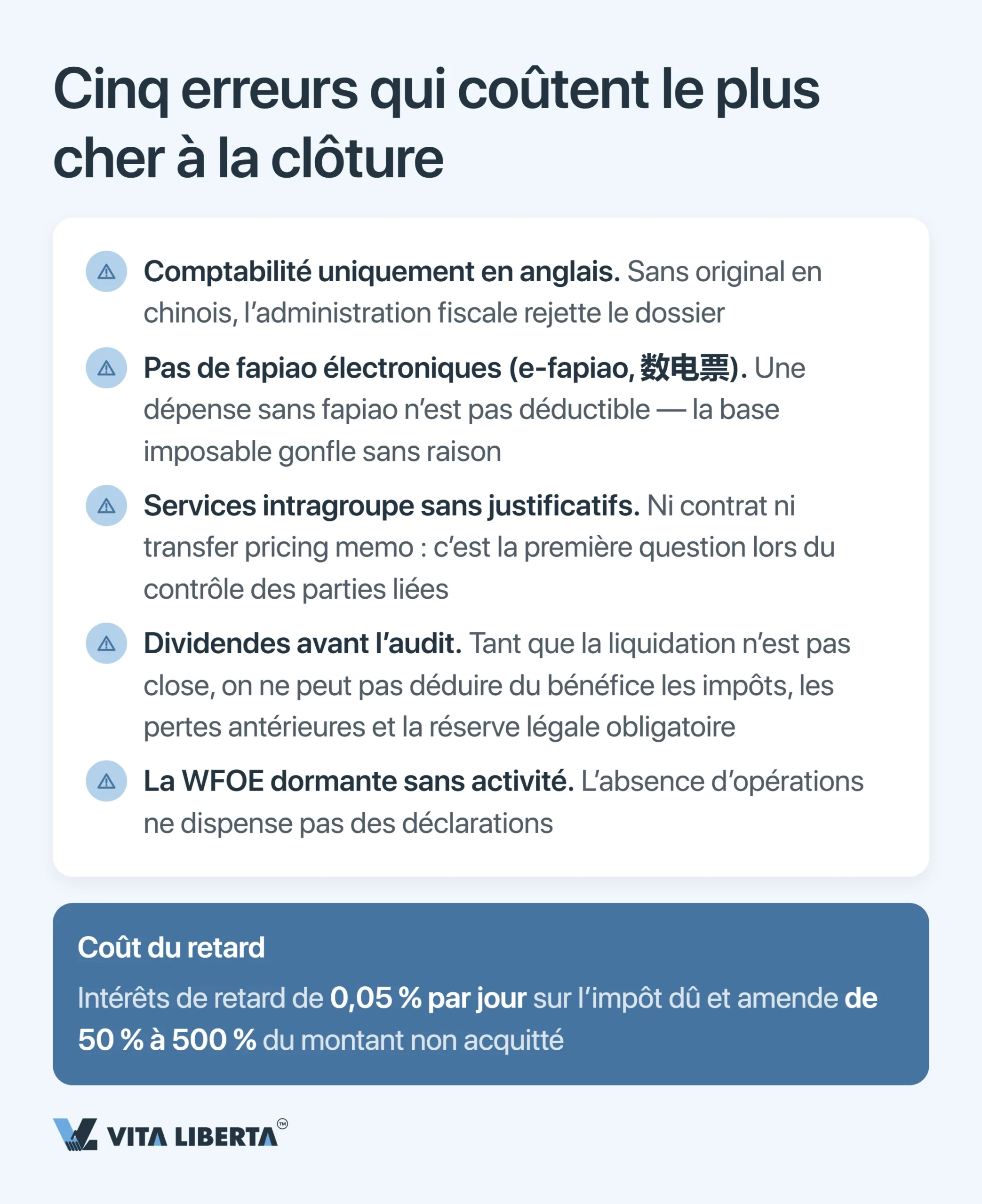 Audit annuel et états financiers d’une WFOE en Chine : délais, autorités et risques