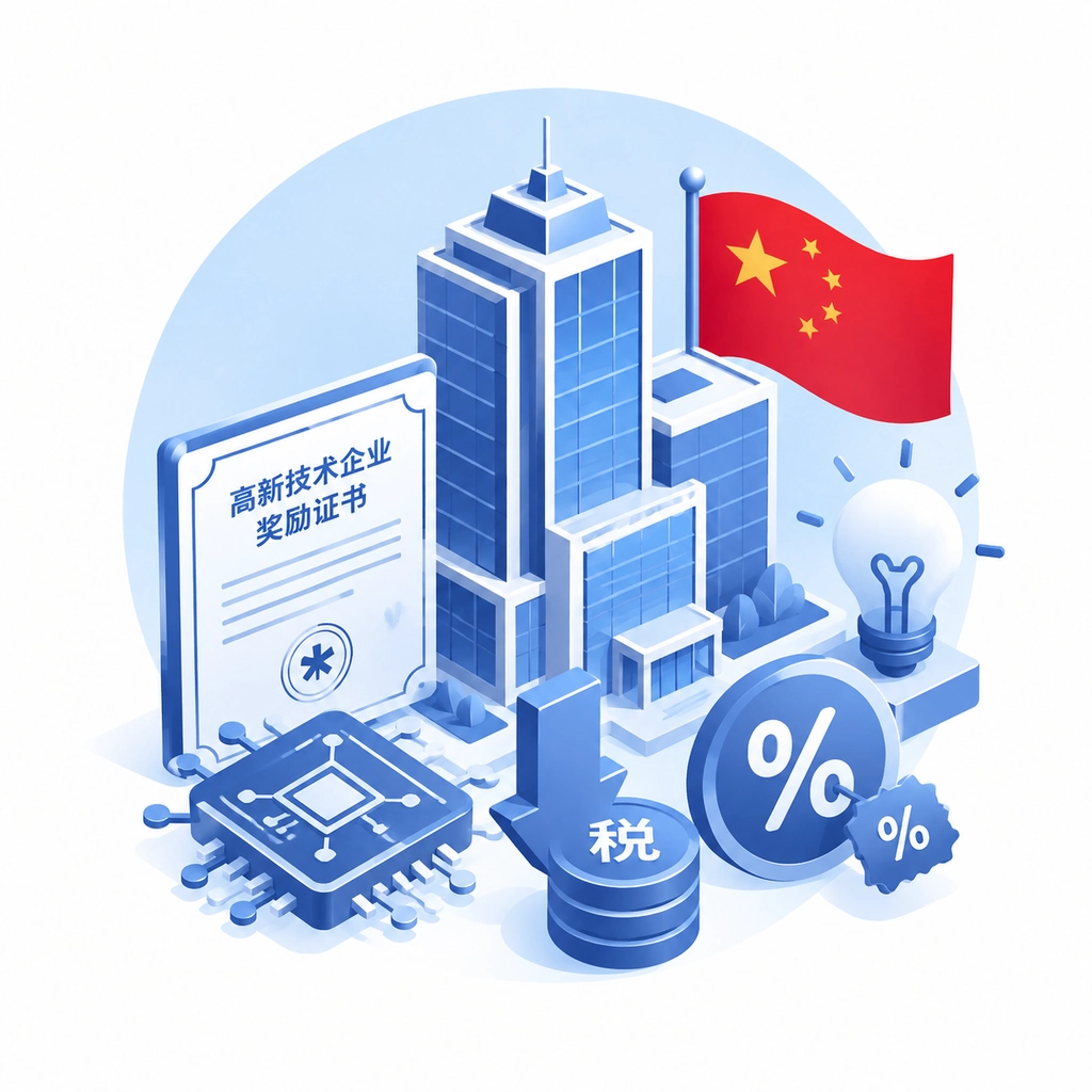 Incentivos fiscais HNTE na China: quanto custa o status de alta tecnologia e a alíquota de 15%